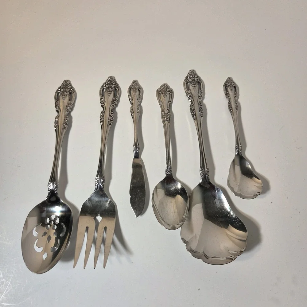 Oneida Stainless Brahms 6 Serving Pieces